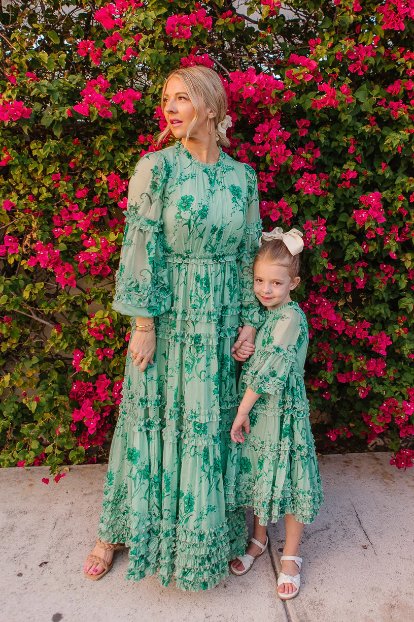 Geneva Dress in Bright Green | Ivy City Co