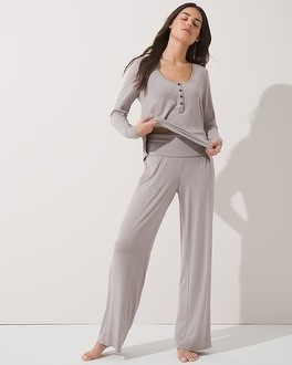 Soma Modal Foldover-Waist Pajama Pants | Soma Intimates