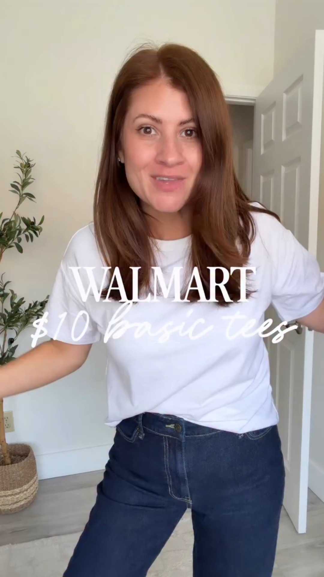 Okay but these are the kind of basics that make getting dressed way easier 🤍

I found the perfect everyday tees at Walmart and they’re only $10 (!!). The stretch is so good, the crewneck hits just right, the boxy fit is flattering without being oversized, and they’re insanely comfy. Plus… they come in a handful of colors you’ll want more than one of. These are a closet staple you’ll reach for on repeat so don’t wait because they will sell out!

Wearing my true size small! 

✨ Follow @styledinasnap_ for more affordable finds you’ll actually wear

#Walmart #WalmartStyle #AffordableFashion

#LTKOver40 #LTKSeasonal