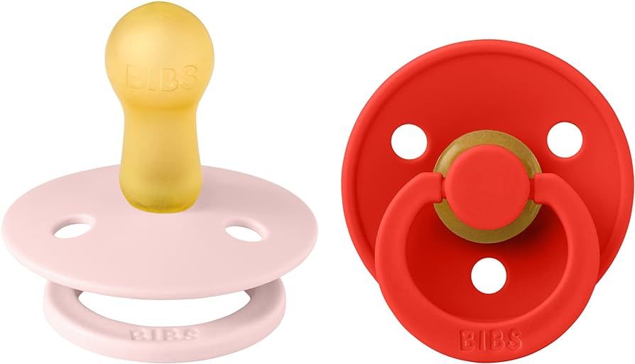 BIBS Pacifiers 0-6 Months | Pack of 2 Premium Soothers | BPA-Free Round Nipple | Made in Denmark ... | Amazon (US)