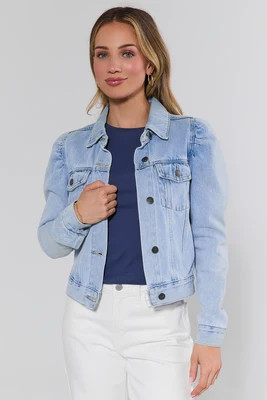 Roxanna Light Wash Denim Jacket | Avara