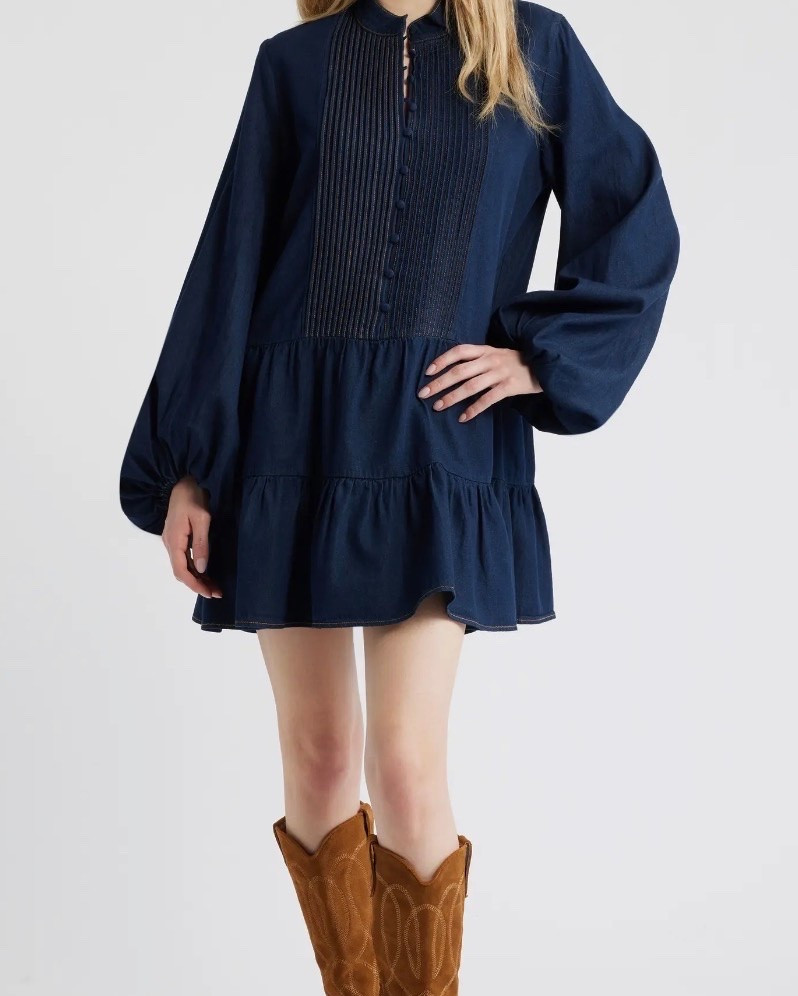 Denim dress

#LTKSaleAlert