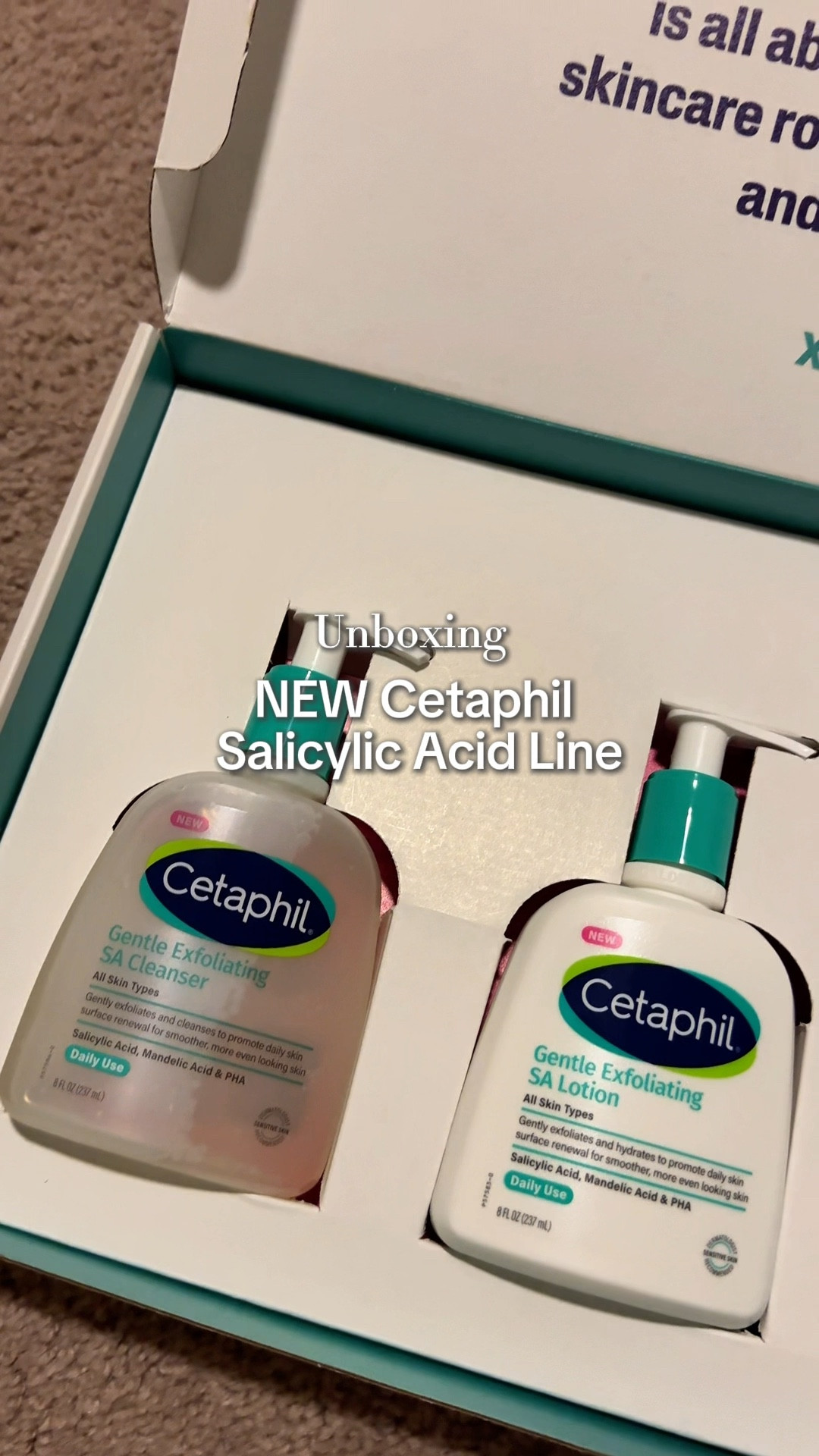 NEW Cetaphil Salicylic Acid Line for Acne prone skin 

#LTKFindsUnder50 #LTKBeauty #LTKVideo