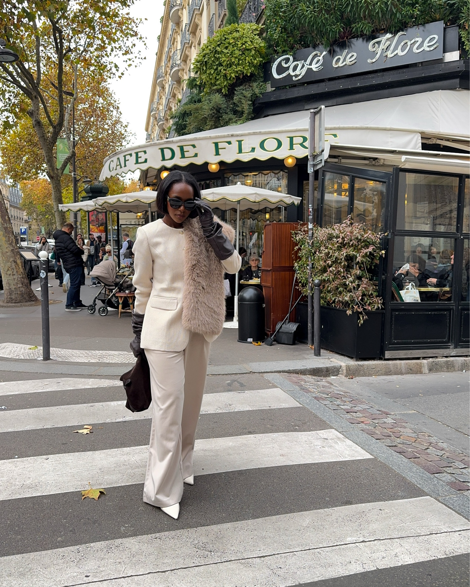 Paris outfit 🤎, trousers are @Centi_fashionn

#LTKeurope #LTKmodest #LTKuk