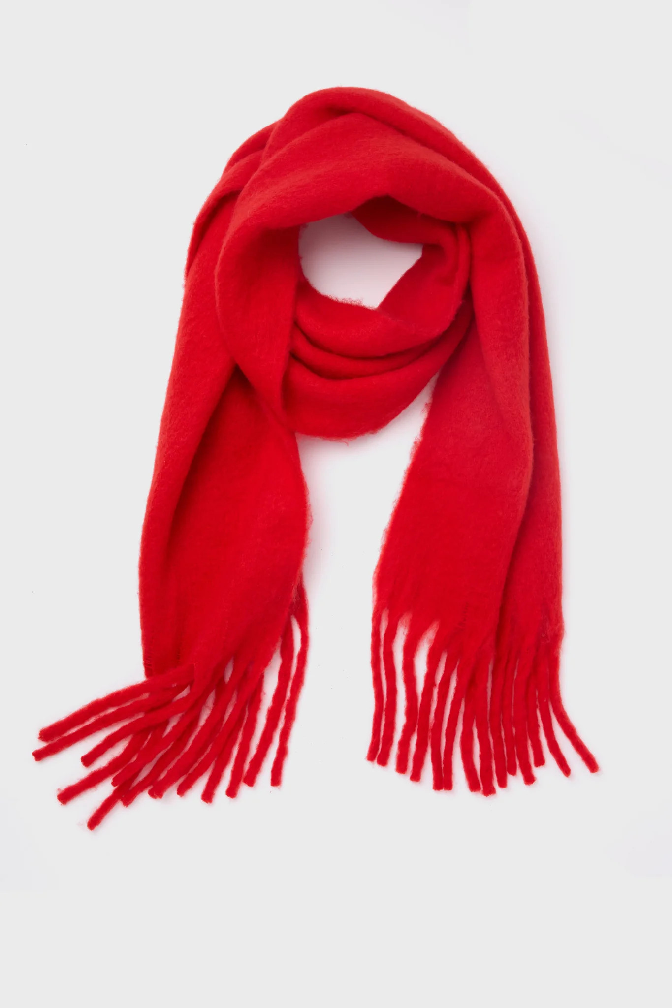 Red Chic Solid Scarf | Tuckernuck (US)