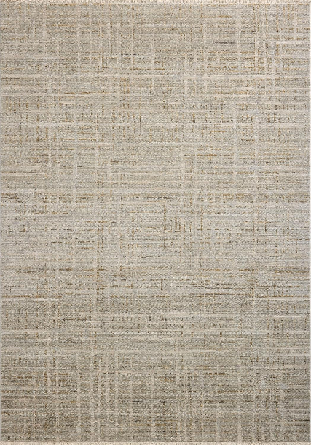 Loloi II Wade Collection WAE-03 Mist/Gold 5'-3" x 7'-9" Area Rug | Amazon (US)