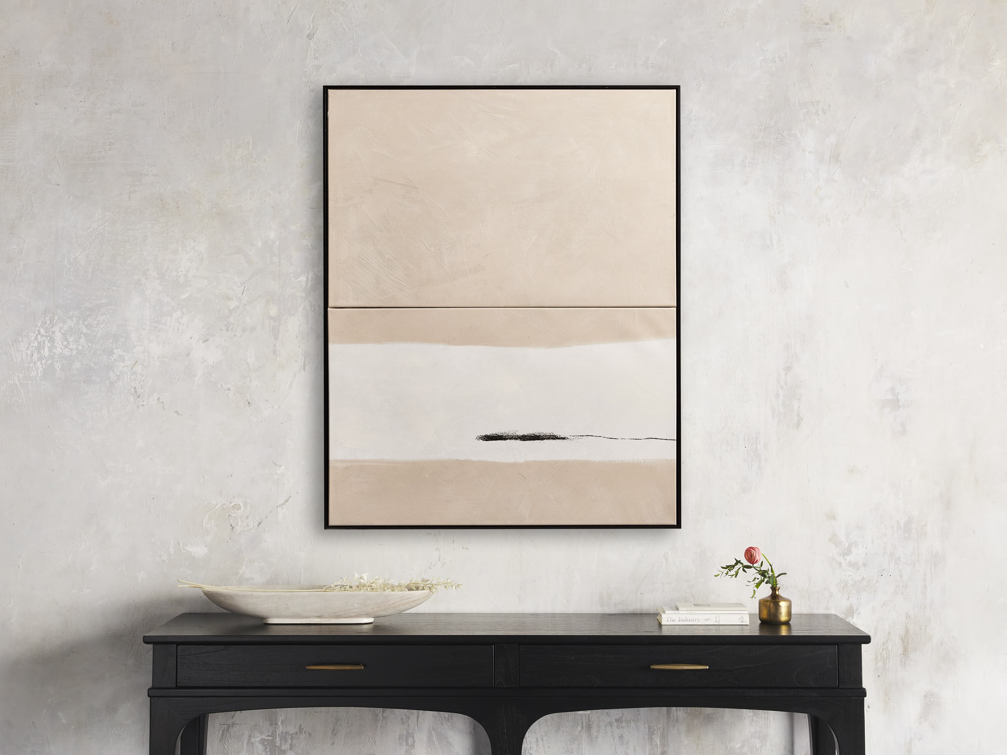 Blush Abstract Print II | Arhaus