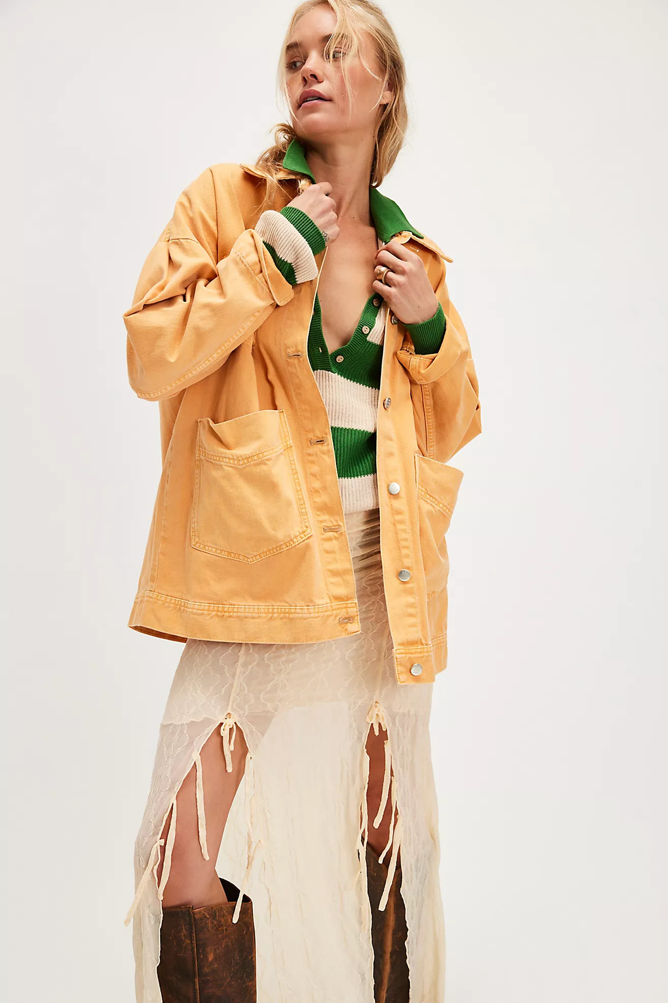We The Free Avery Dyed Denim Jacket | Free People (Global - UK&FR Excluded)