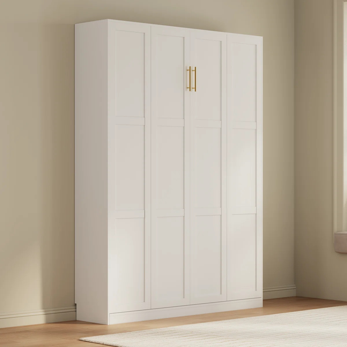 Murphy Bed Queen, 85.66" Wall Bed Folds To Save Space | Wayfair North America
