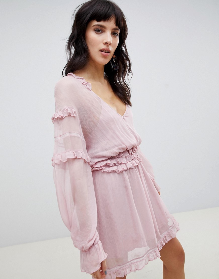 Stevie May Calla mini dress - Pink | ASOS US