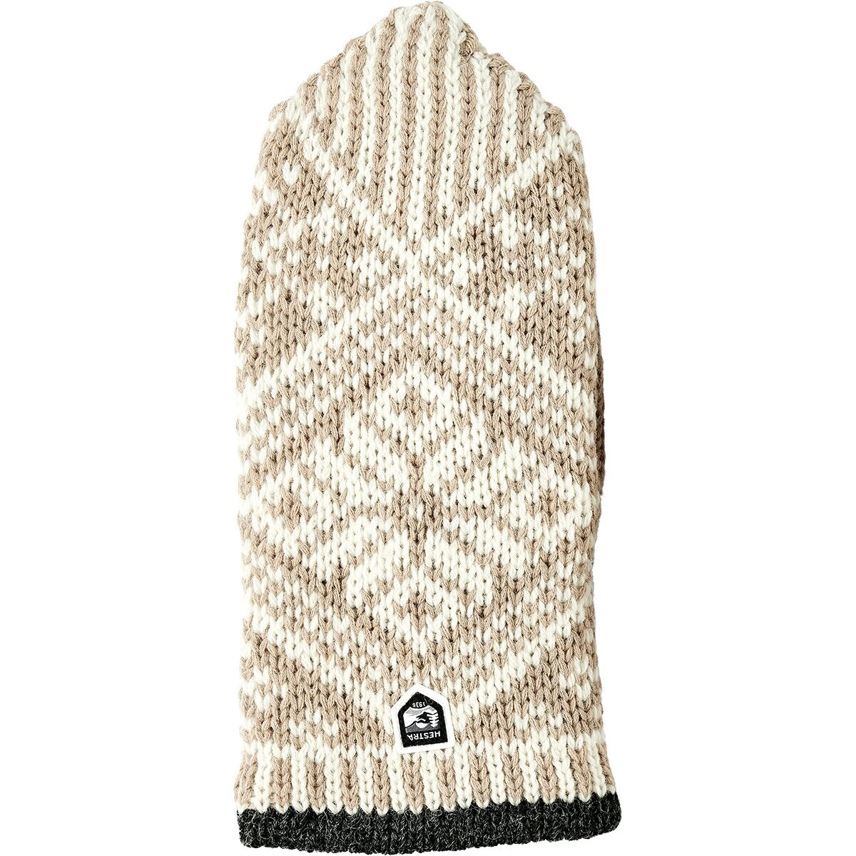 Hestra Nordic Wool Mitten - Women's Beige/Off White, 8 | Backcountry