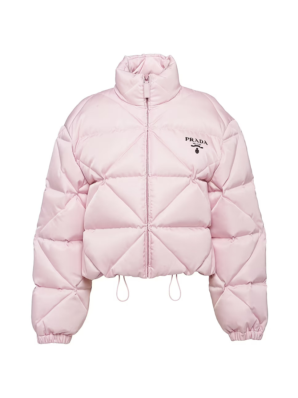 Prada Re-nylon Gabardine Cropped Down Jacket | Saks Fifth Avenue