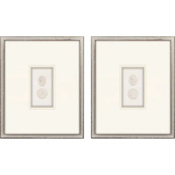 Portrait Intaglio I - 2 Piece Picture Frame Graphic Art Set | Wayfair North America