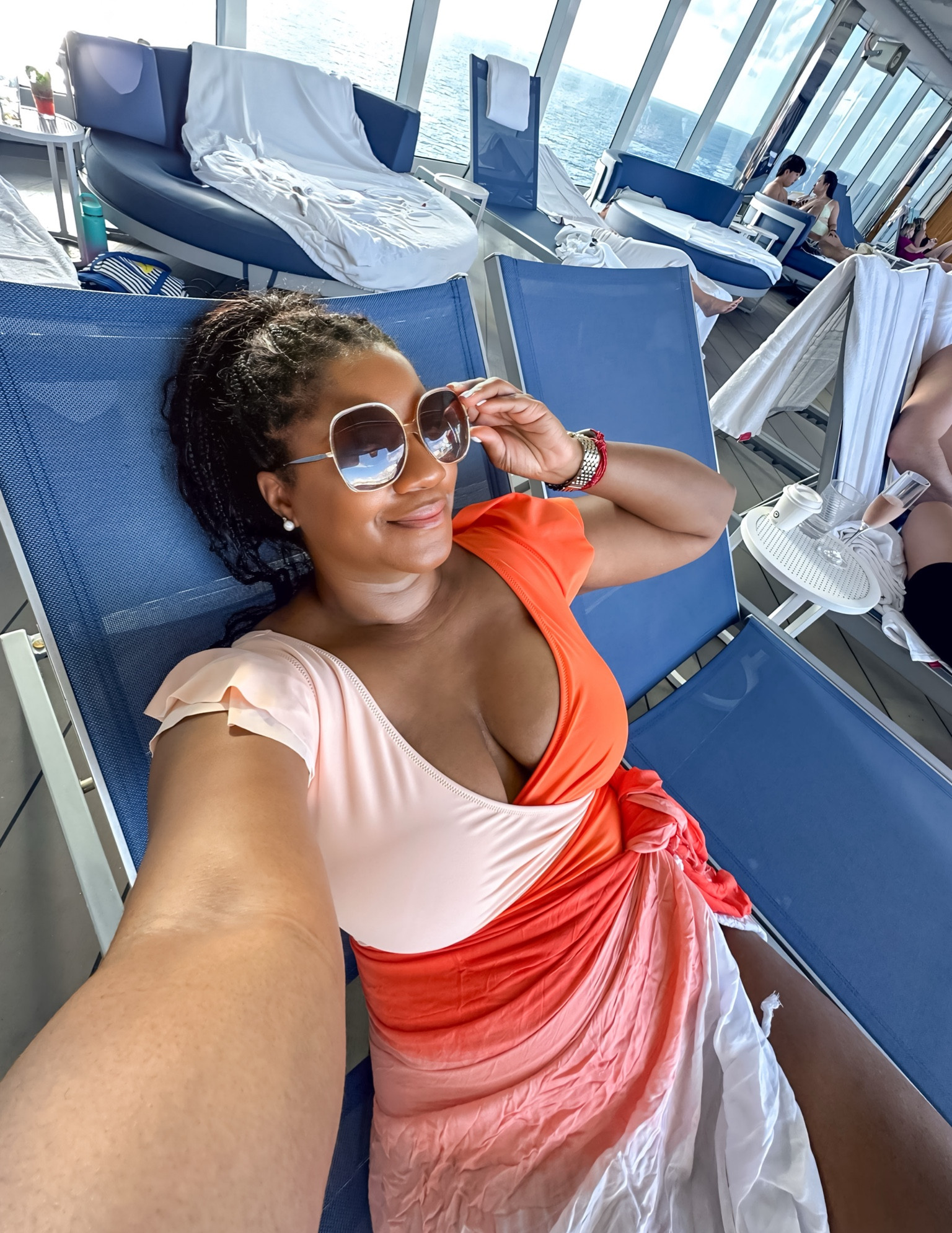 Wearing a L in the swimsuit. 🧡 Loved the fit

two-tone one-piece swimsuit / tie-dye sarong cover-up / stylish one-piece swimwear / women’s two-tone bathing suit / trendy swim set / vibrant tie-dye beachwear / fashionable swim outfit / summer swimwear with sarong / colorful one-piece swimsuit / chic tie-dye cover-up / comfortable swim attire / beach-ready outfit / unique swim set / eye-catching swimsuit / playful swim ensemble

#LTKTravel #LTKMidsize #LTKSwim