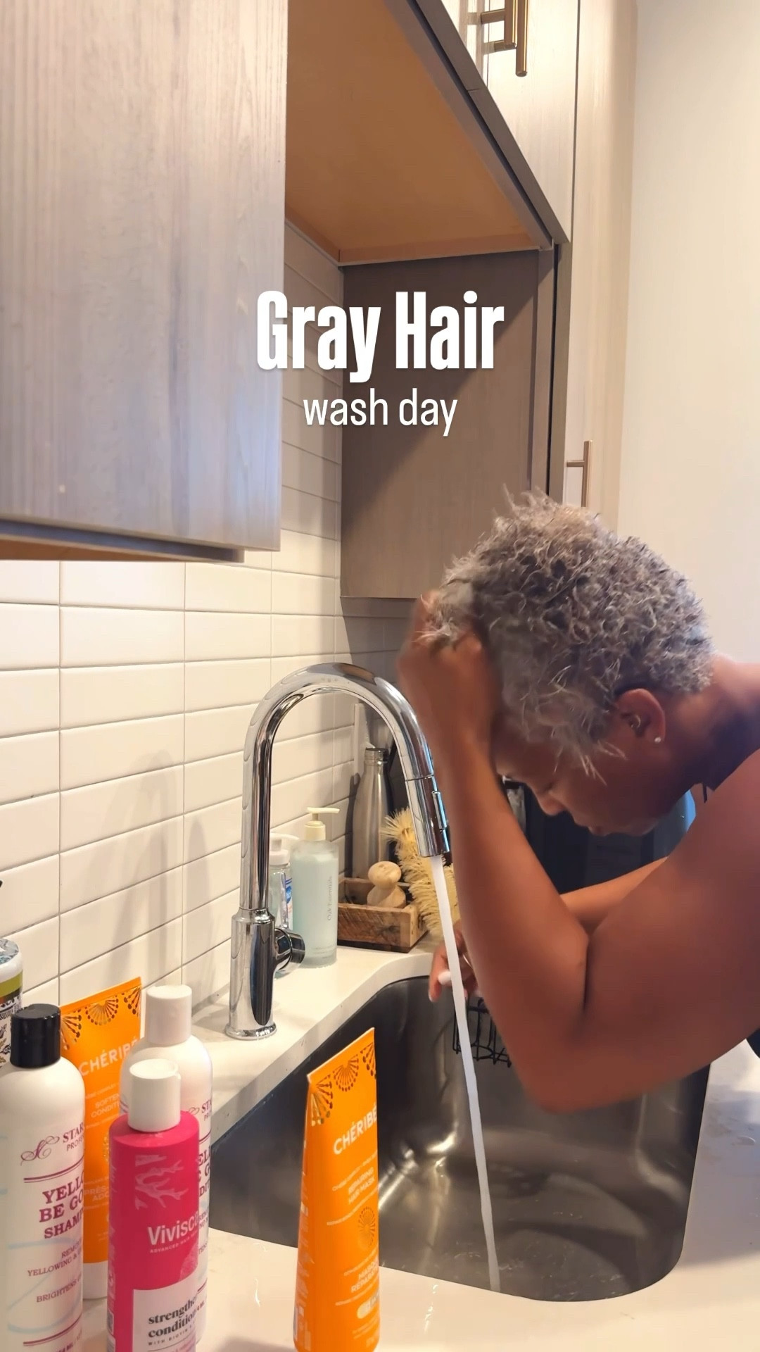 Gracie needed a lil TLC…

Used the @cheribe repairing hair mask and my greys feel so soft, and hydrated. The yellow be gone shampoo & conditioner combo from star care professional is so good for keeping this silver fox, silver mmkay!? 😂🙌🏽
.
.
.
#GreyHairWashDay #SilverHairCare #cheribehaircare #starcareprofessional #xoJalonda #HealthyGreys #HairCareRoutine

#LTKOver40 #LTKselfcare #LTKBeauty