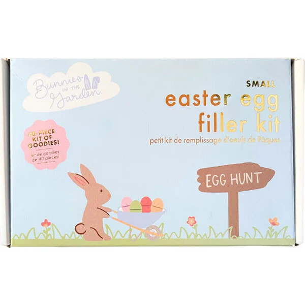 Bunnies In The Garden Easter Small Egg Filler Kit | Maisonette