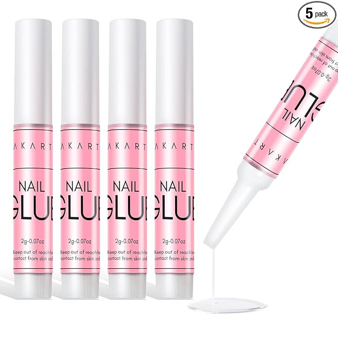 Makartt Super Strong Nail Glue for Press On Nails- Acrylic Nails Nail Tips Glue for Stick On Nail... | Amazon (US)