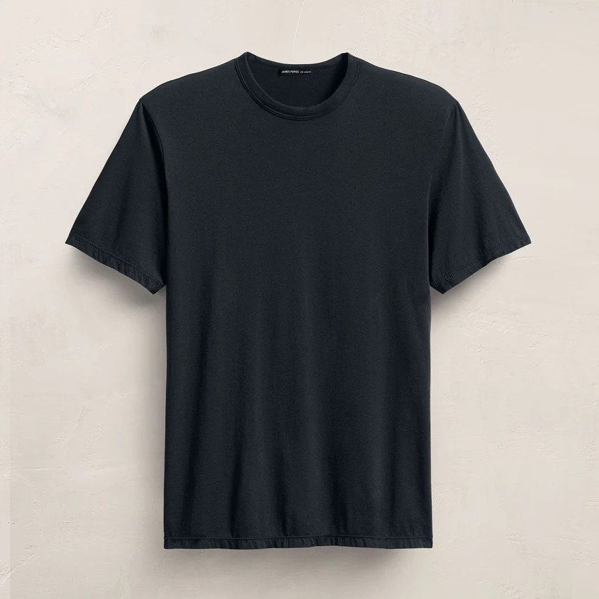 Luxe Lotus Jersey Tee - White | James Perse (US)