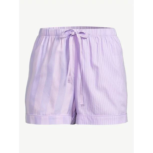 Joyspun Women's Woven Sleep Shorts, Sizes S to 3X | Walmart (US)