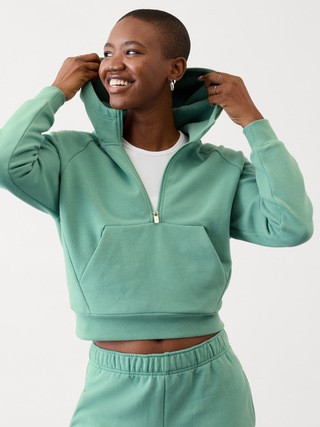 Easy Fleece 1/2 Zip Hoodie | Athleta