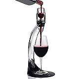 Vinturi Deluxe Essential Red Wine Pourer and Decanter Tower Stand Set Easily and Conveniently Aerate | Amazon (US)