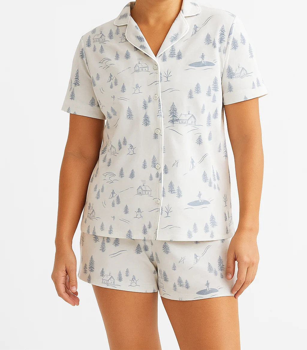 Winterdream Collection | Bamboo Women's Pajamas - Snow White | Shae and Palmer