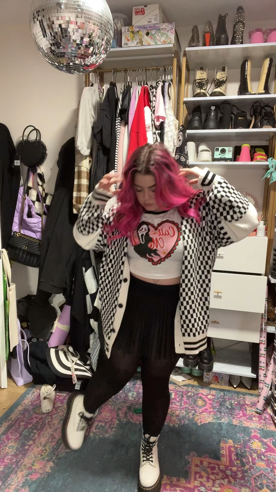 Dr. Martens fit. T shirt is from the hunny bunny co💖

#LTKmidsize #LTKshoecrush #LTKVideo
