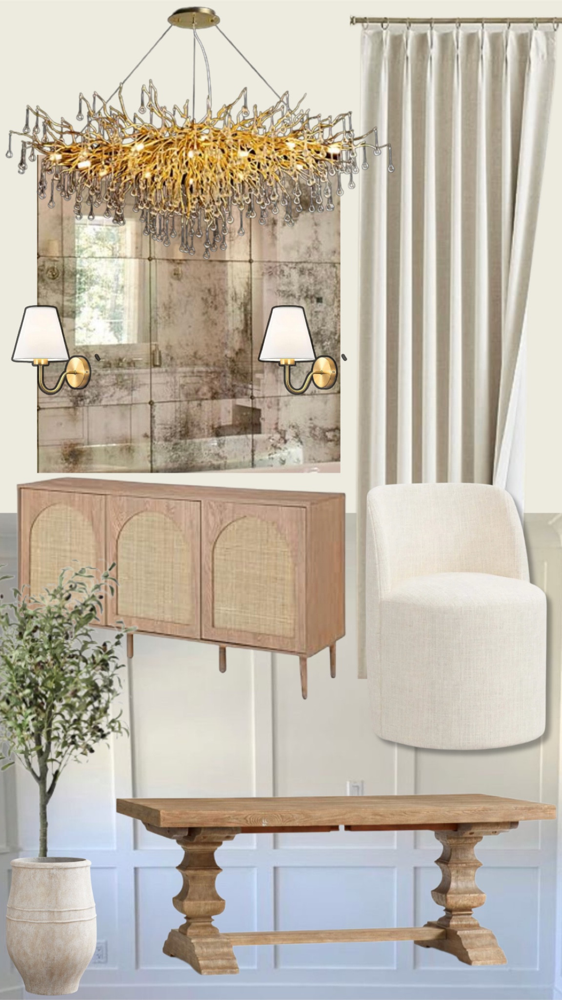 Dining Room Mood Board