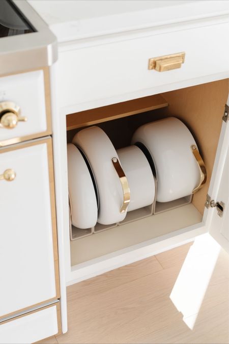 Caraway pots and pans storage on Amazon are the best way to keep your kitchen organized! Caraway kitchen, Caraway organization, Caraway pots, Caraway pans, Caraway cooking set.

#LTKhome #LTKstyletip #LTKSeasonal