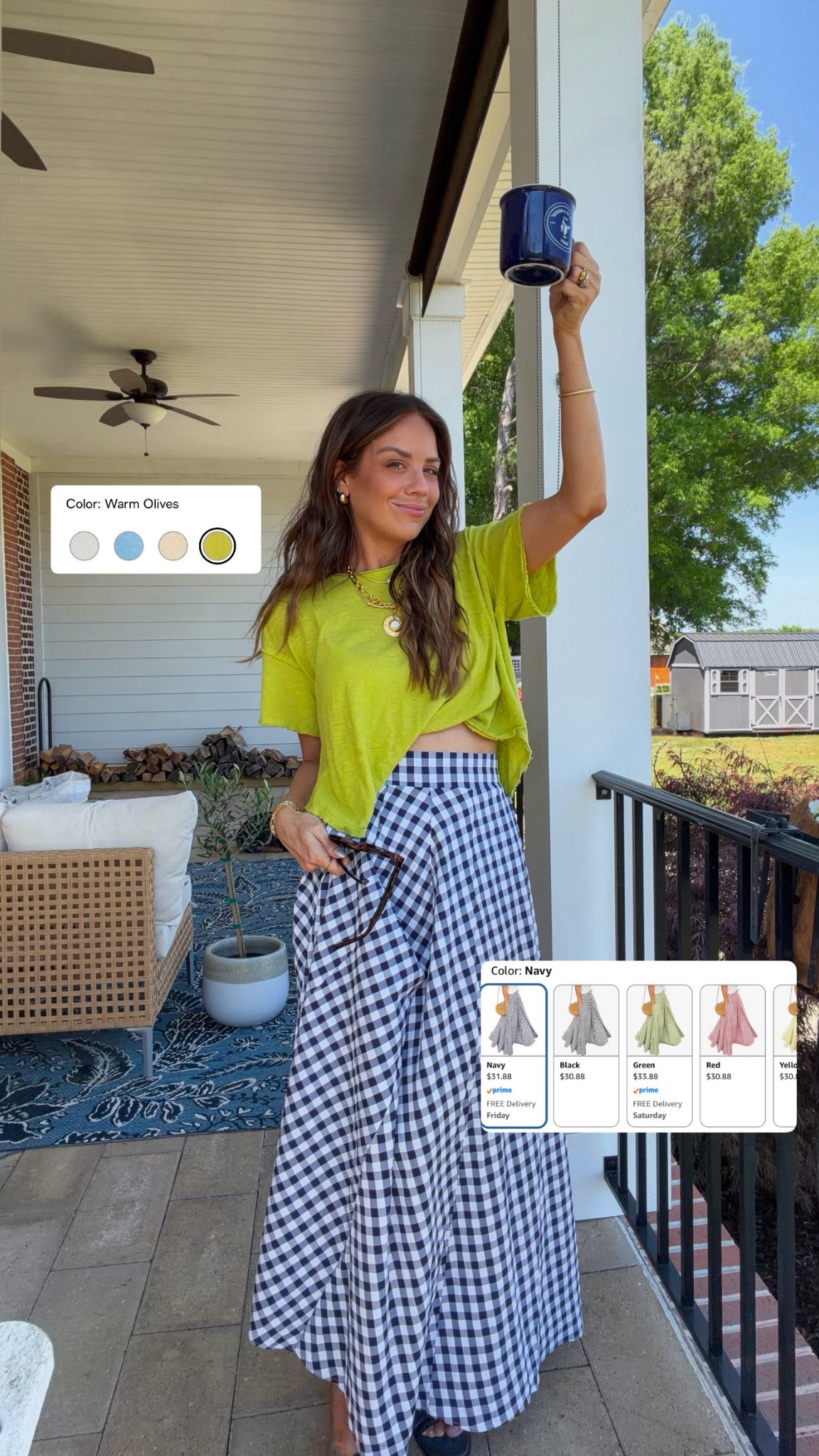 Spring outfit amazon maxi skirt! In xs top S skirt. The small fits like xs, so go up a size from your normal. Comes in tonssssss of colors! 

#LTKmomlife #LTKgrwm #LTKootd
