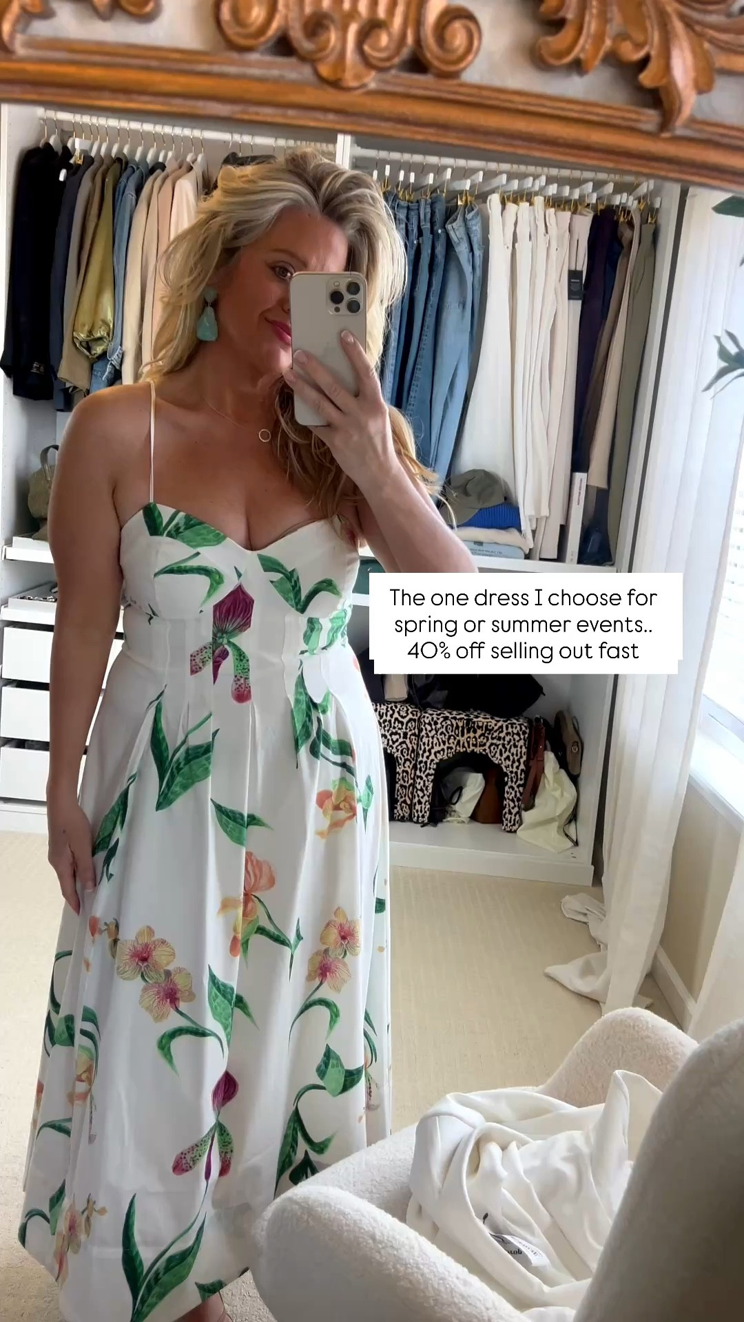  ✨Tap the bell, save and ❤️ for over 40 fashion, midlife style, midsize fashion and luxury looks for less. 

The one dress I choose for spring or summer events.. 40% off selling out fasts

⬇️Sizing information:
Wearing 10 tts (size down if in between sizes.) 

👑"Helping you look good, feel good!" - Lindsey Denver


#LTKOver40 #LTKMidsize #LTKWedding