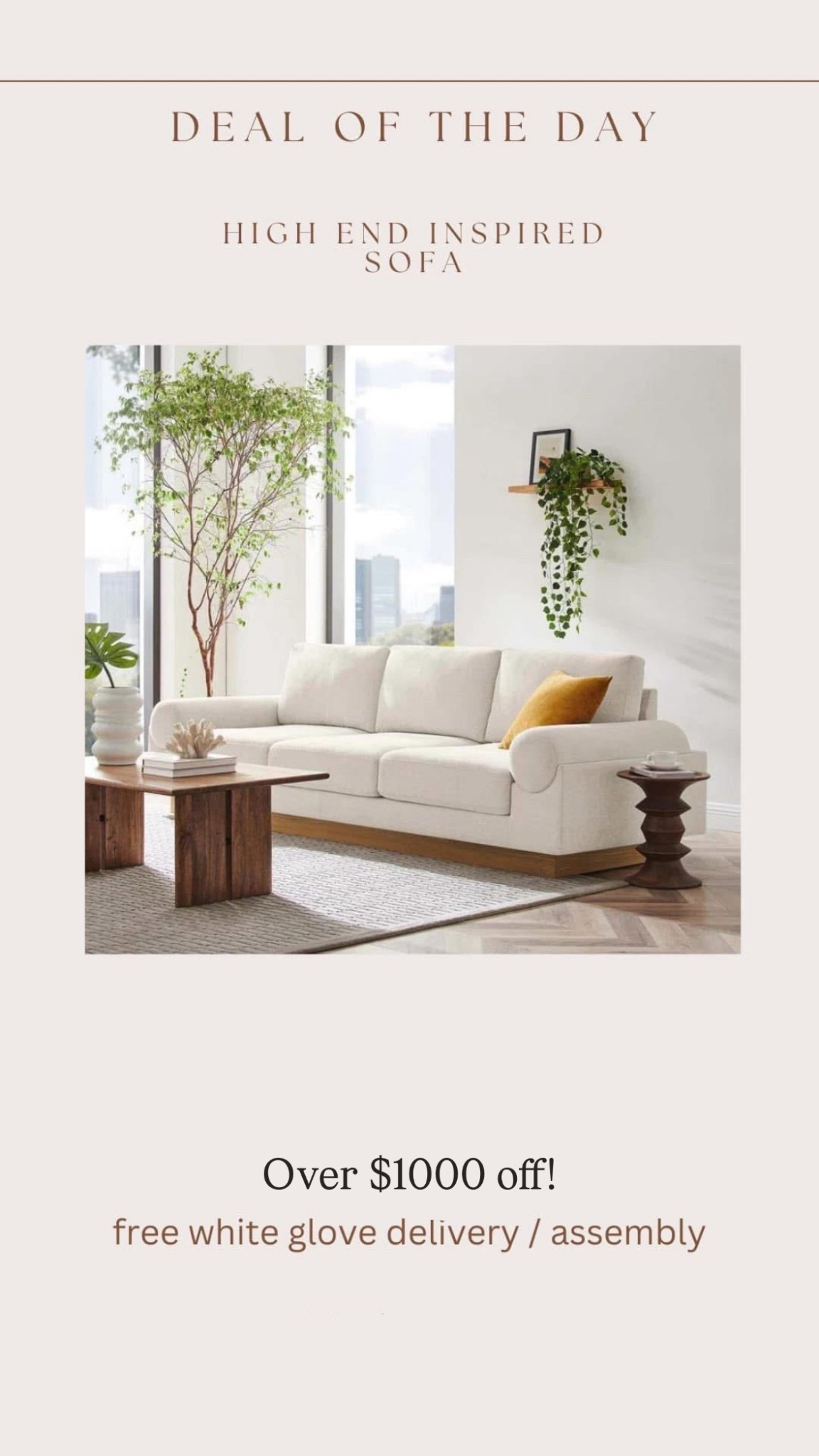 This sofa was $2000 off when it launched!!! One of the most beautiful and unique sofas I’ve found 😍

#LTKSaleAlert #LTKHome