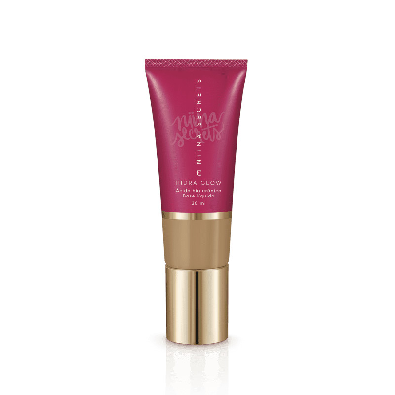Base Líquida Niina Secrets Hidra Glow Cor 55 30ml | Eudora (BR)