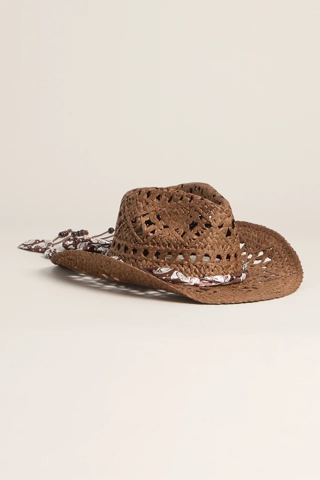 Nashville Nights Straw Cowboy Hat | Windsor Stores