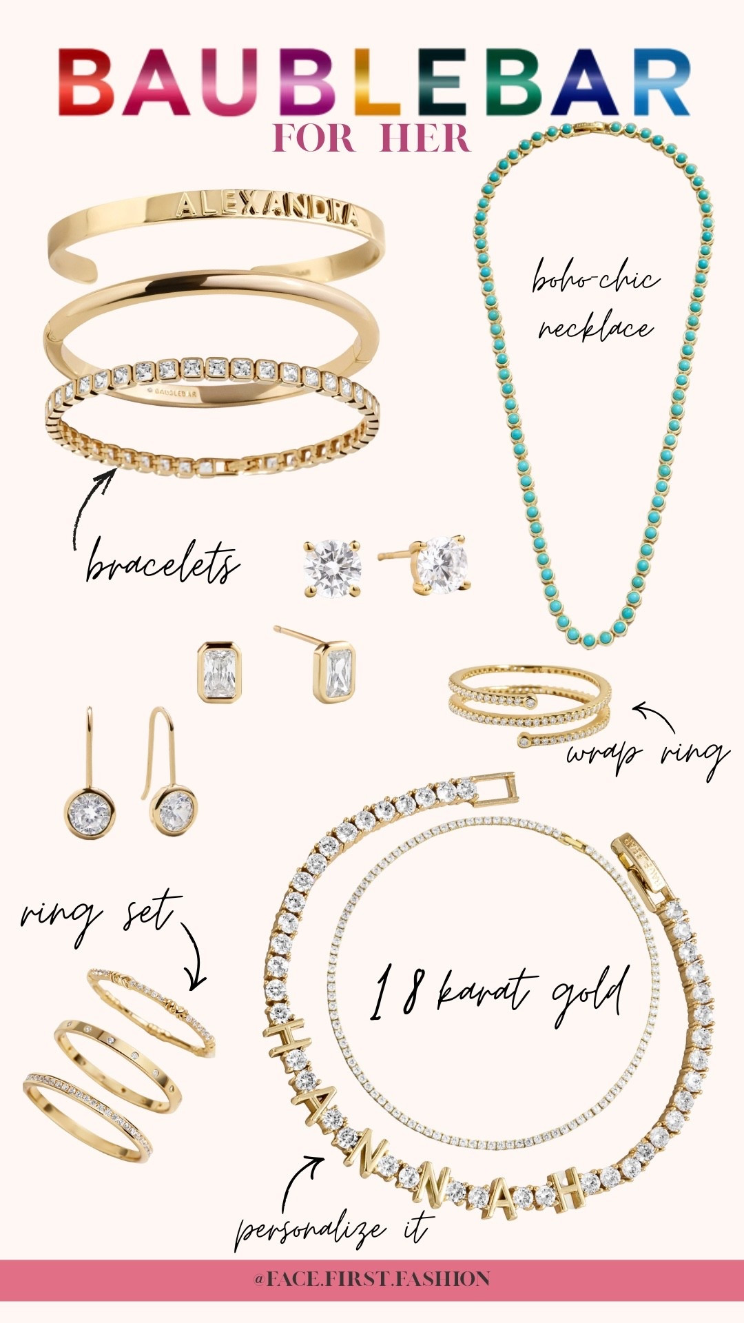 Gifts for her- from Bauble Bar!!! Personalize it to make it even more special! 

#LTKHoliday #LTKGiftGuide #LTKFindsUnder50