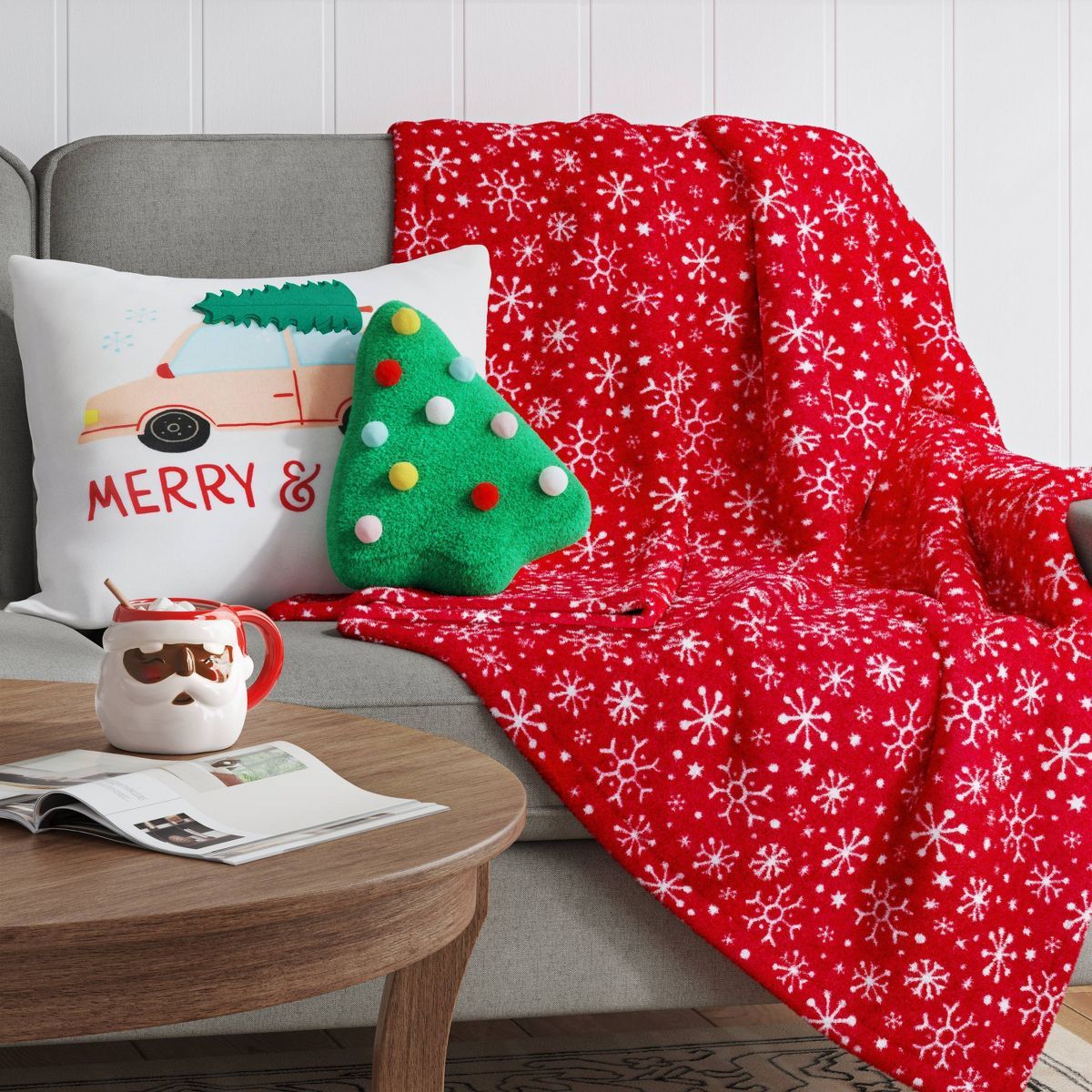 Shaped Christmas Tree Novelty Throw Pillow - Wondershop™ | Target