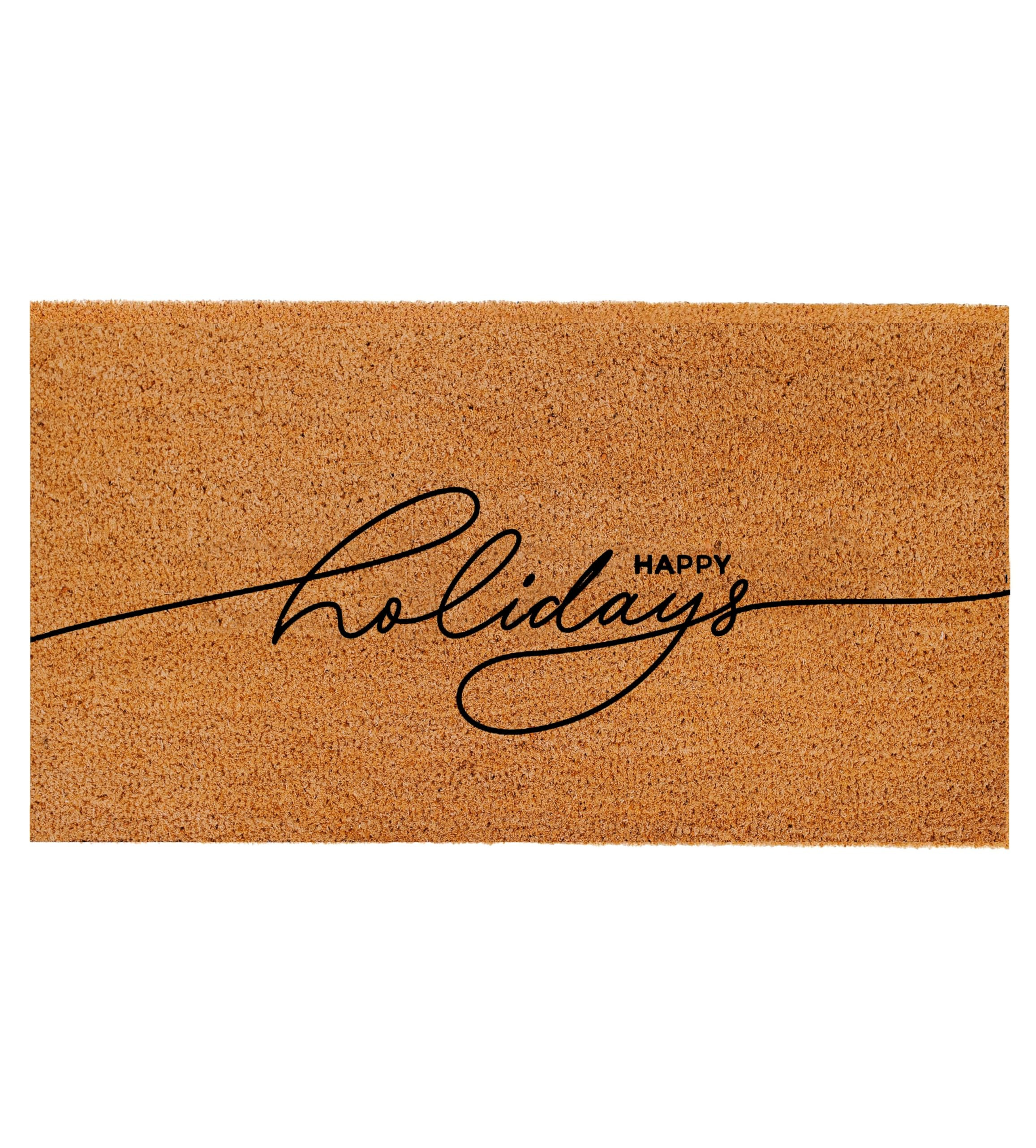 THEODORE MAGNUS Natural Coir Doormat with Non-Slip Backing - 17 x 30 - Outdoor/Indoor - Christmas Do | Amazon (US)