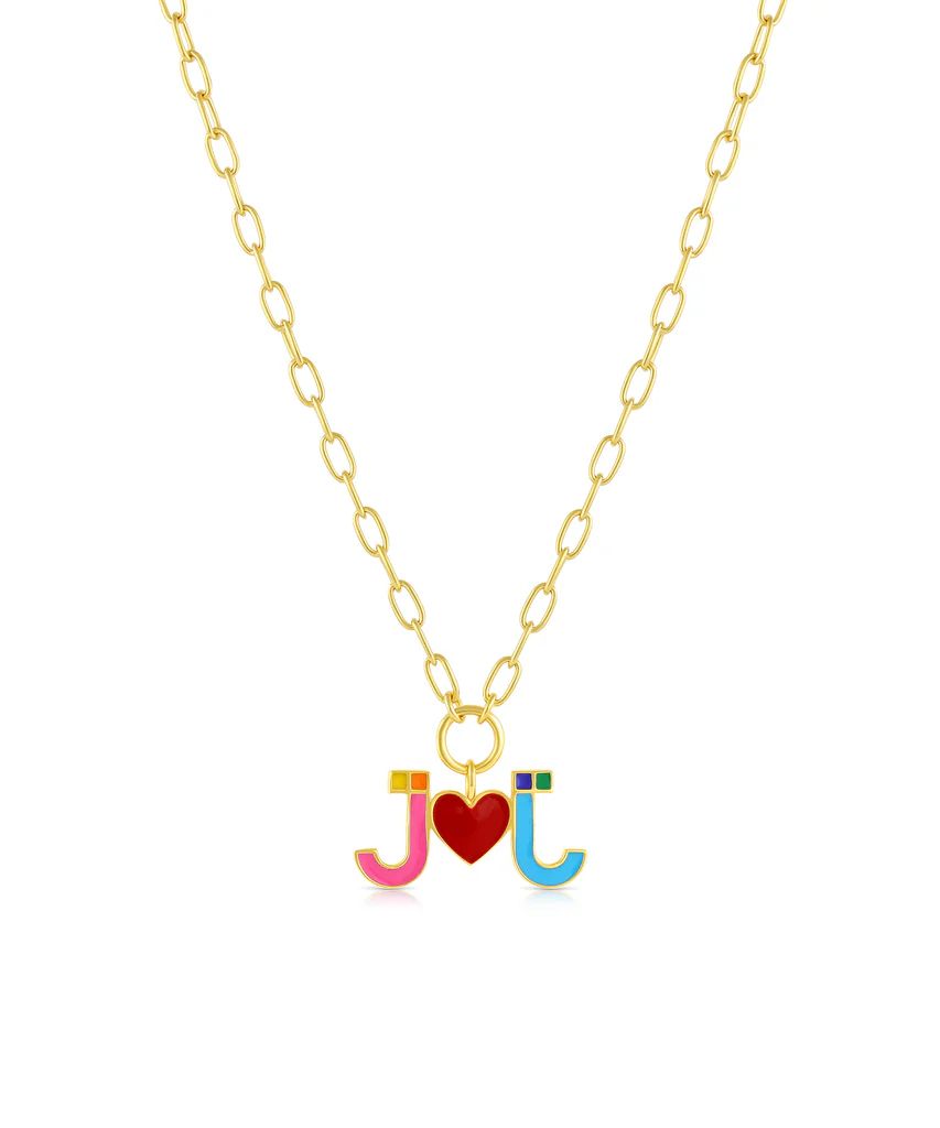 Double Initial Necklace | Juler's Row