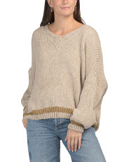 Made In Italy Wool And Cashmere Blend Lula Sweater | Clothing | Marshalls | Marshalls