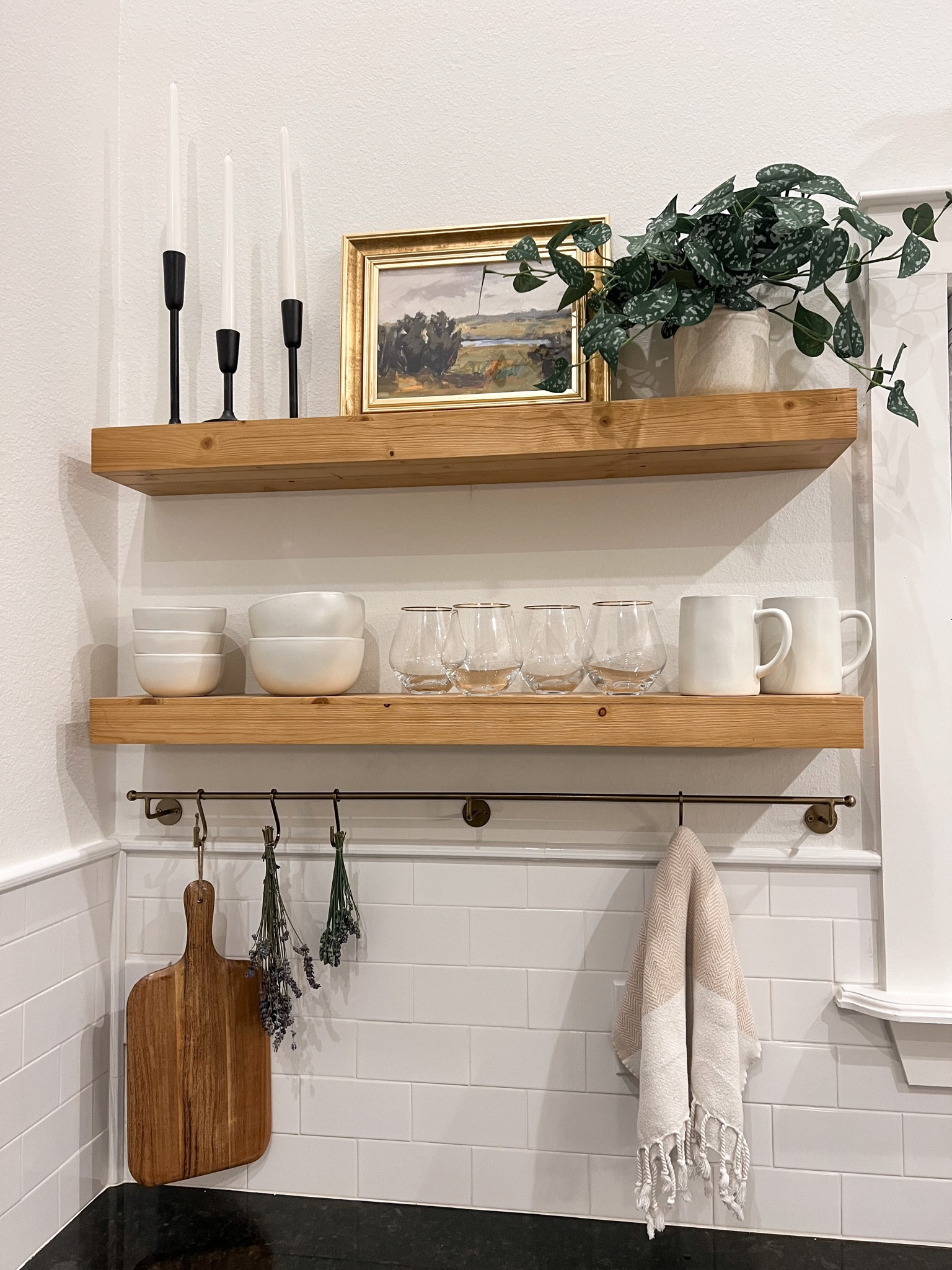 I just bought this beautiful Hearth & Hand pot rail from Target to hang my very first lavender “harvest” to dry. ☺️ It’s the finishing touch this space needed.

#LTKFindsUnder50 #LTKSeasonal #LTKHome