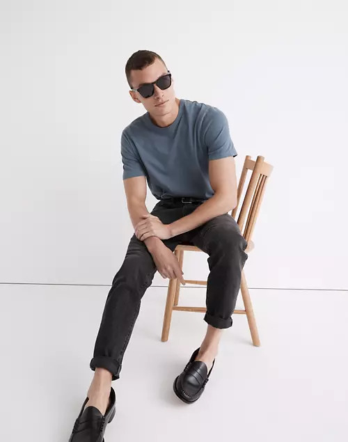 Garment-Dyed Allday Crewneck Tee | Madewell