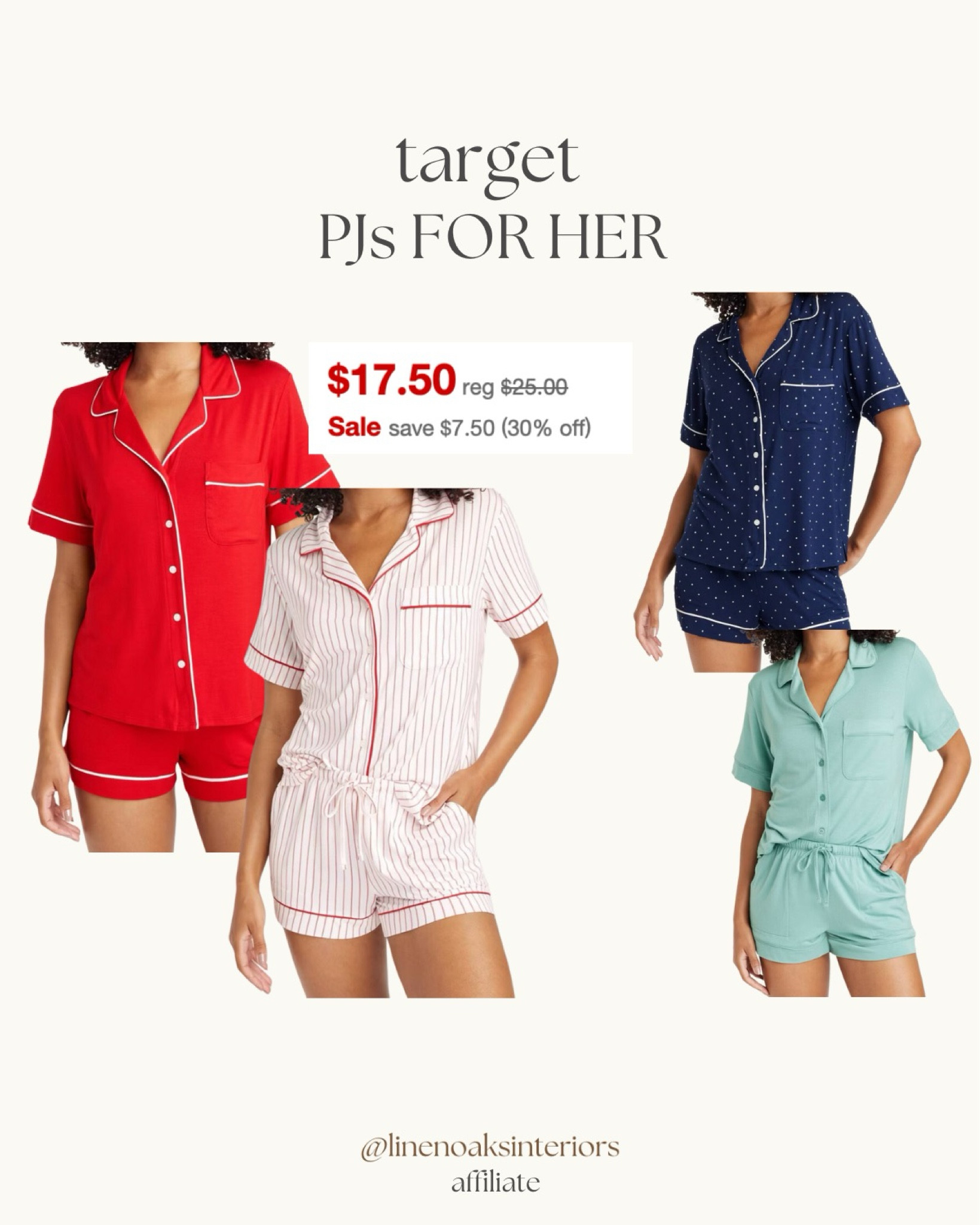 The cutest button up jams for Christmas or colors for any day!