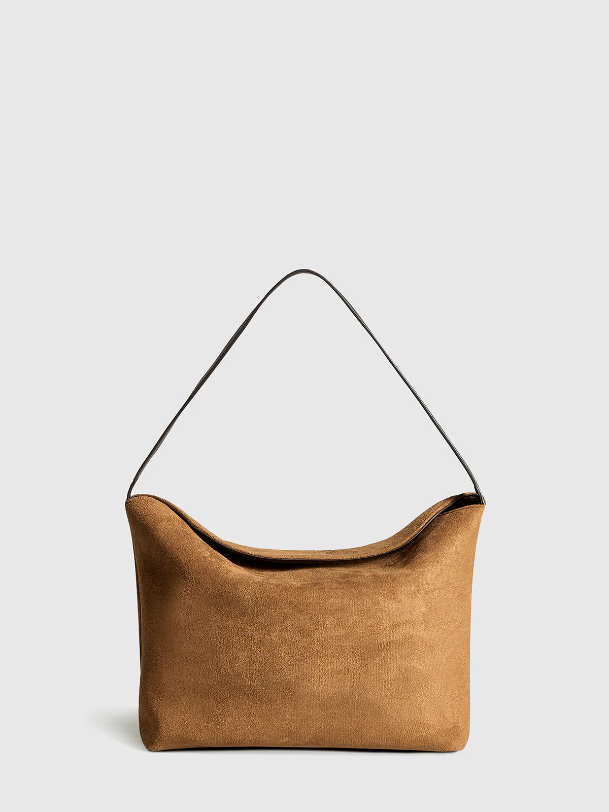 Minimalist Zipper Pillow Shoulder Bag | Commense