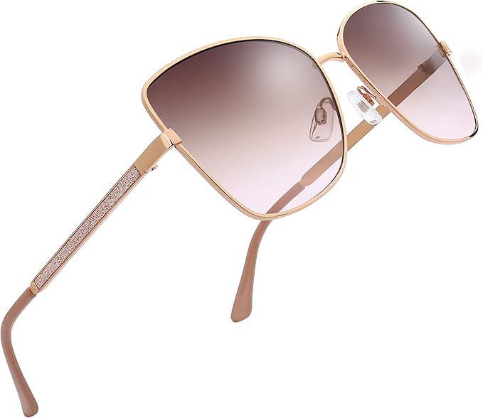 The Fresh Classic Crystal Elegant Women Beauty Design Sunglasses Gift Box | Amazon (US)