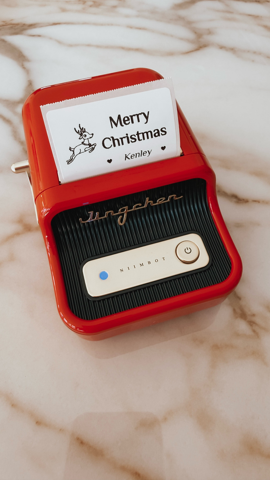 Customize gift tags with a mini thermal printer

#LTKGiftGuide #LTKHoliday