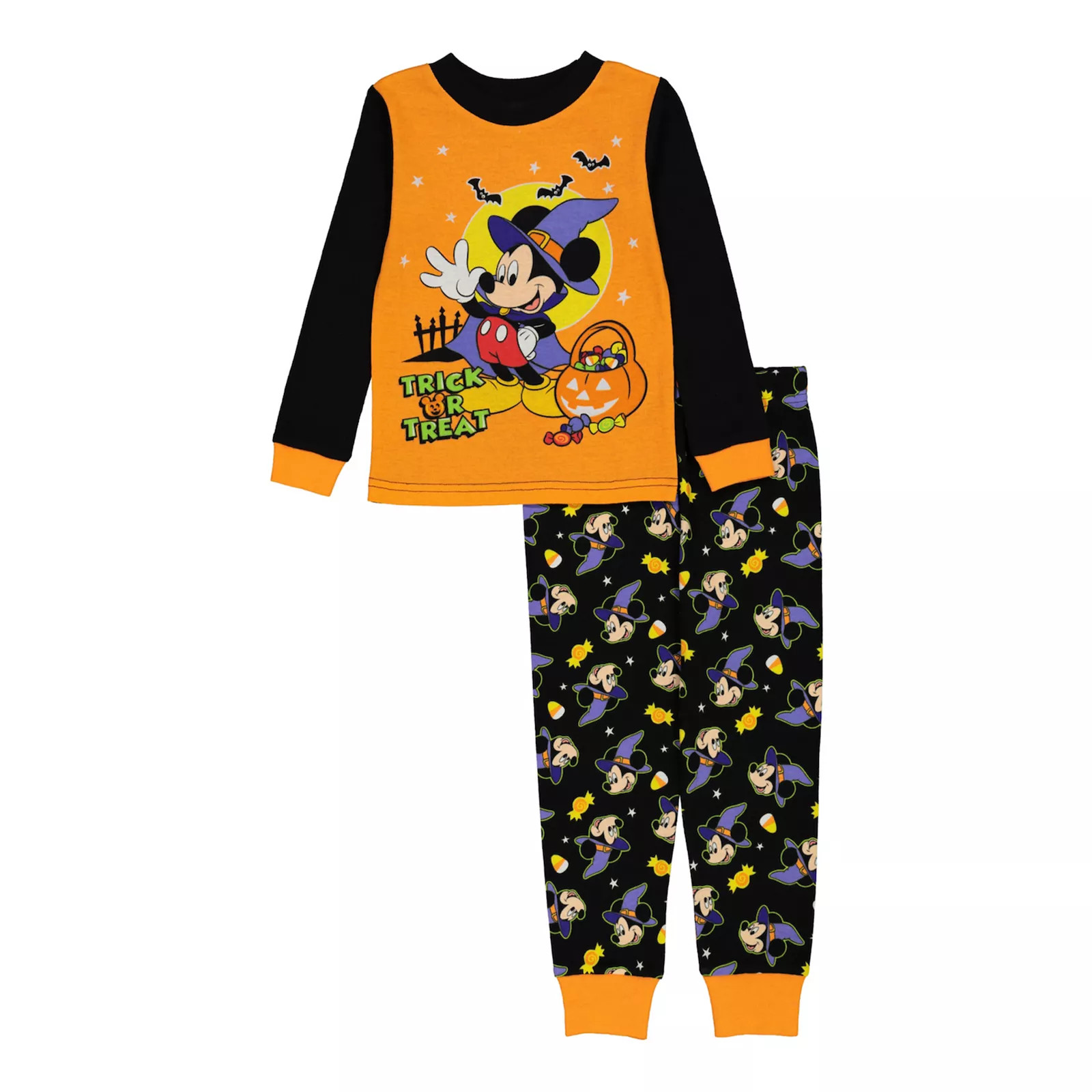 Disney's Minnie Mouse Toddler Boy Halloween ""Treats"" Pajama Set, Toddler Boy's, Size: 4T, Multicol | Kohl's