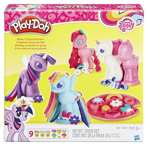Play-Doh My Little Pony Make 'n Style Ponies (Amazon Exclusive) , Brown | Amazon (US)
