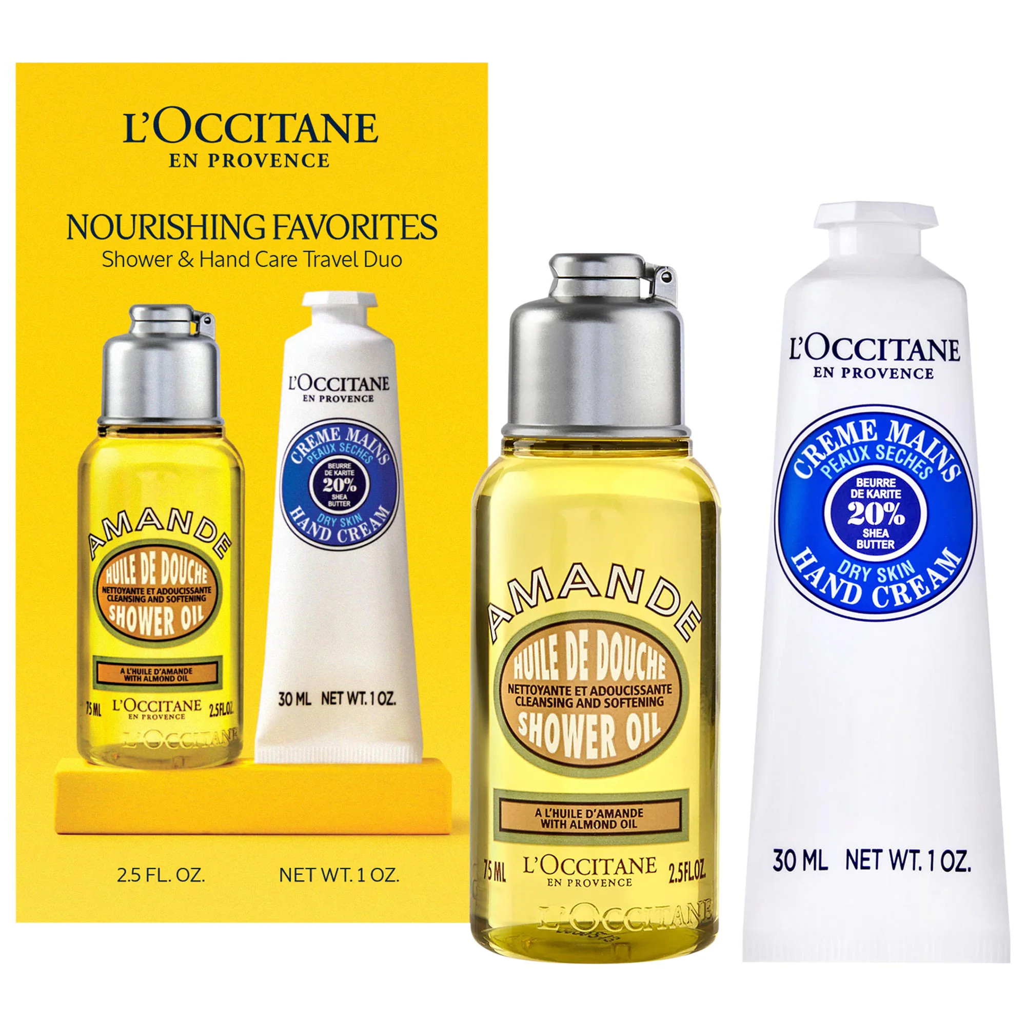 L'Occitane Hand and Body Care Nourishing Travel Favorites | Sephora (US)