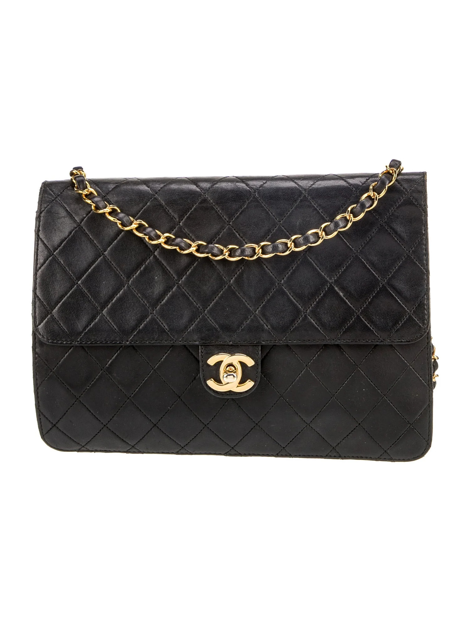 Quilted Square Flap Bag | The RealReal