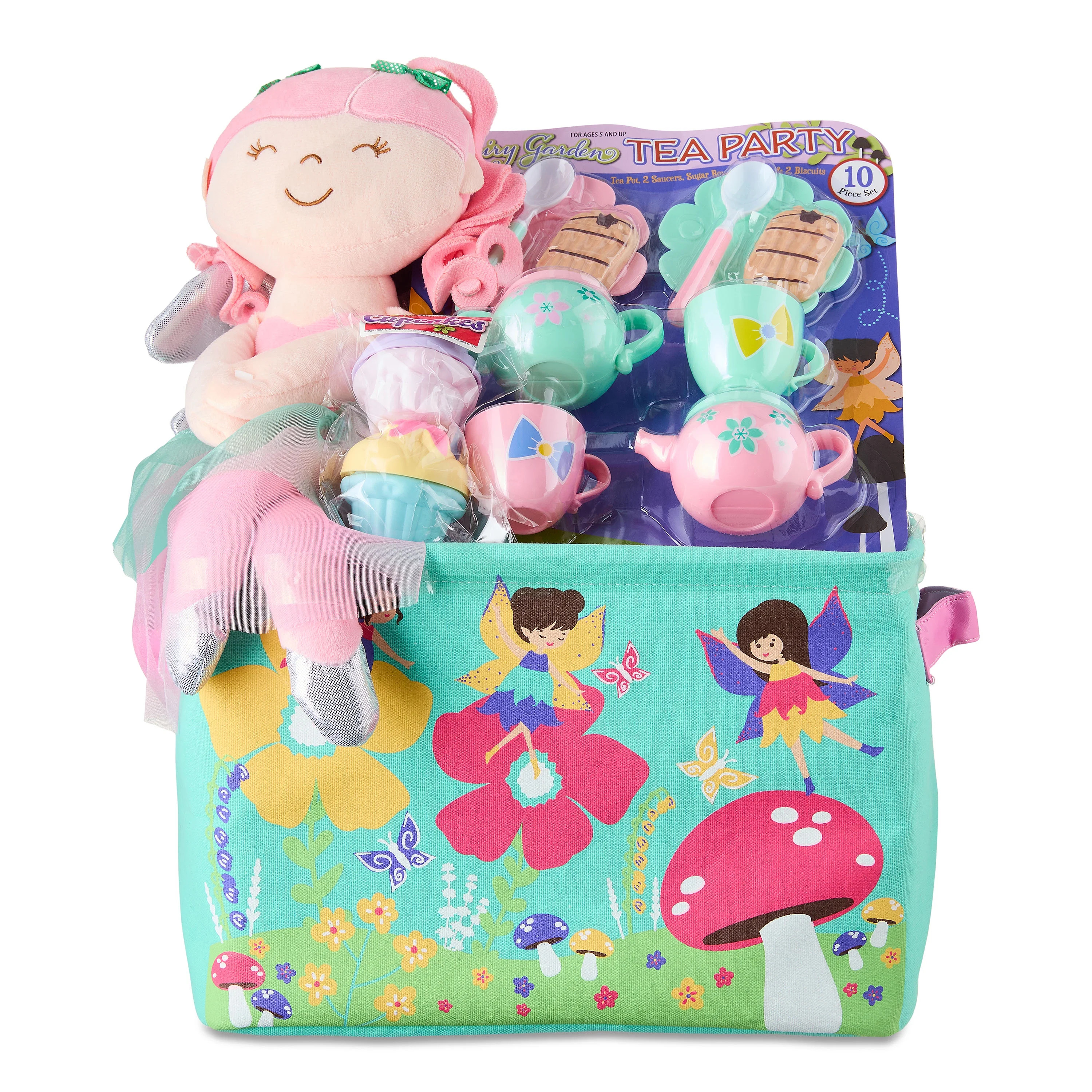Prefilled Easter Basket Fairy Tea Party Themed, by Wondertreats | Walmart (US)